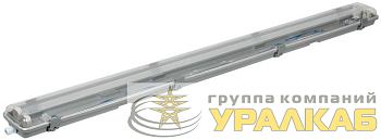 Светильник ДСП 2202 под LED лампу 2хT8 1200мм IP65 IEK 