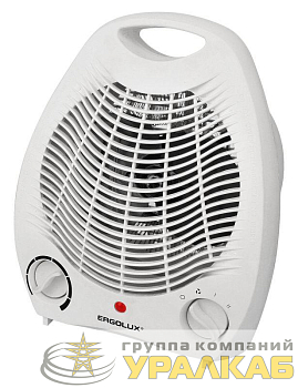 Тепловентилятор ELX-FH01-C01 220-240В 1000/2000Вт бел. Ergolux 