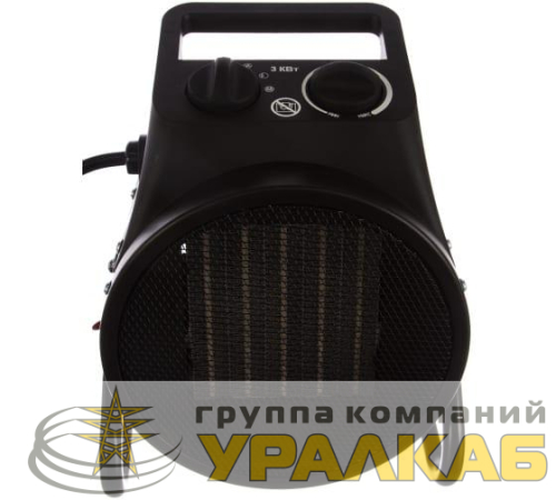 Пушка тепловая электрическая ТЭПК-3000К 3кВт керамич. нагревательный элемент кругл. Ресанта 