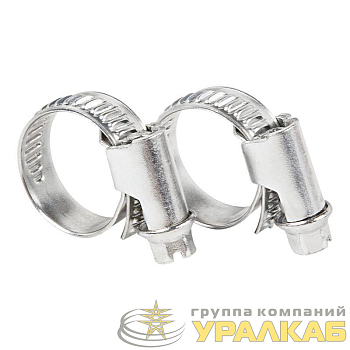 Хомут стальной червячный 12-20 (Россия) Rexant 