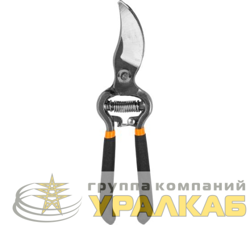 Секатор 200мм возвратная пружина обрезиненные рукоятки Вихрь 