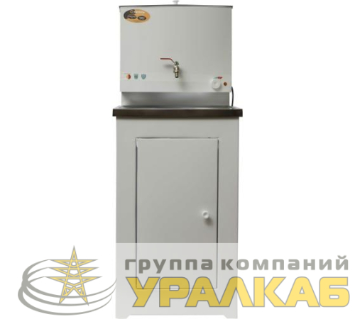 Умывальник дачный ЛЮКС с подогревом нерж. мойка бел. Вихрь 