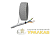 Кабель витая пара U/UTP кат.5E 4х2х24AWG solid CCA PVC Simple сер. (м) Эра 