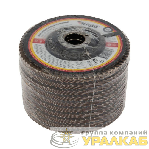 Круг лепестковый торцевой P 80 125х22.2мм Kranz 