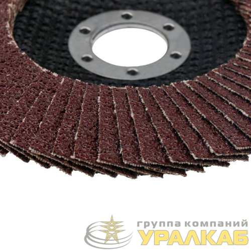 Круг лепестковый торцевой P 80 125х22.2мм Kranz 