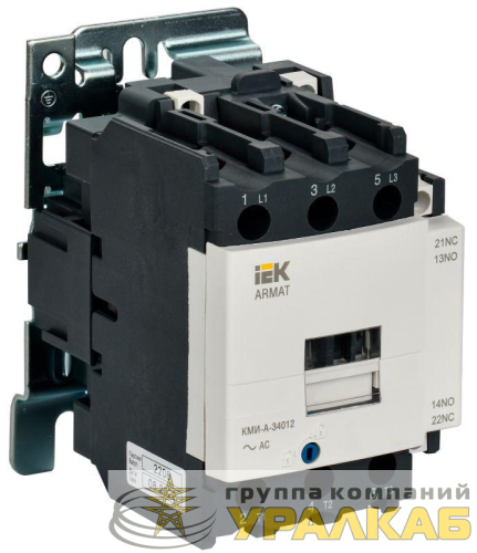 Контактор КМИ-А-34012 LC1D 40А кат. 230В AC 1НО+1НЗ AC-3 IEK 