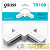 Коннектор Track однофазный для трековых шинопроводов угловой (L) бел. GAUSS 