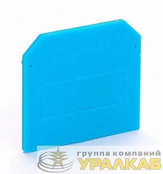 Заглушка для зажимов наборных ЗН-101 35-50А син. DEKraft 
