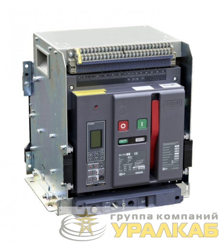Выключатель автоматический воздушный 3п 1600А 80кА ВА-731 расцеп. Н выкатн. DEKraft 