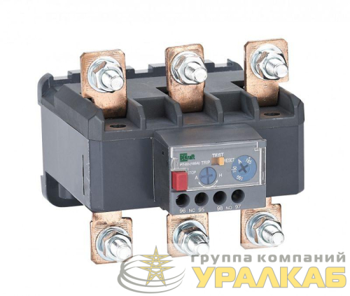 Реле тепловое РТ-02 63А-80А для контакторов 120А-185А DEKraft 