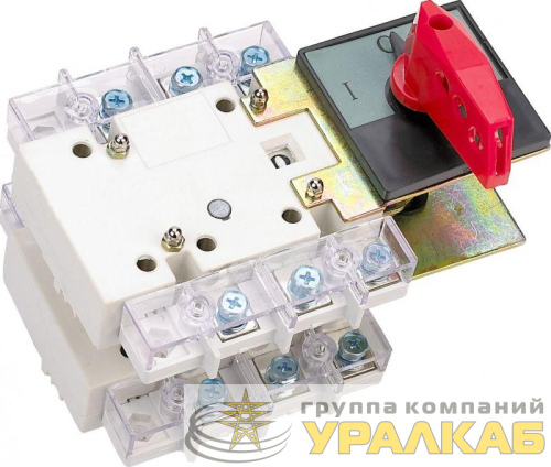 Выключатель-разъединитель 3п 250А ВР-101 два направления тандем DEKraft 