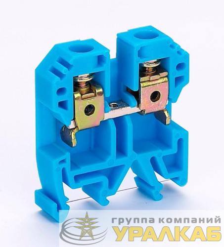Зажим наборный ЗН-101 70А 10кв.мм син. DEKraft 