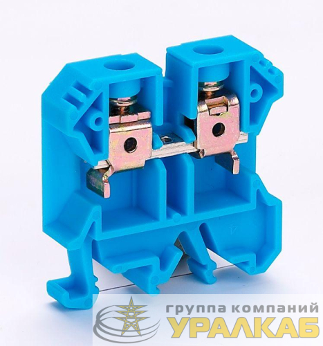 Зажим наборный ЗН-101 100А 16кв.мм син. DEKraft 