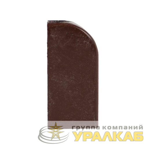 Заглушка 15х10 под темн. дерево Plast PROxima (уп.4шт) EKF 