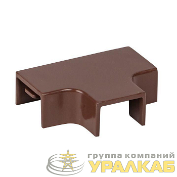 Угол T-образный 15х10 под темн. дерево Plast PROxima (уп.4шт) EKF 