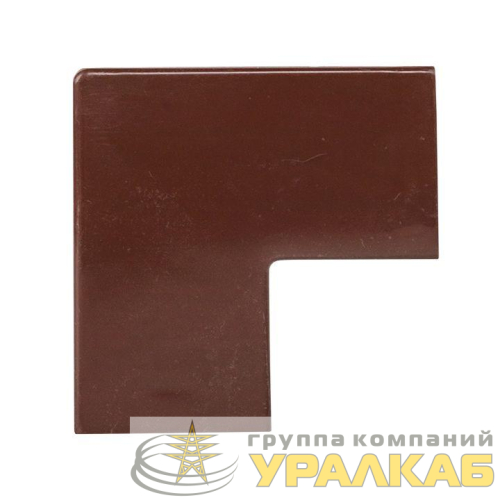 Поворот на 90град. 20х10 под темн. дерево Plast PROxima (уп.4шт) EKF 