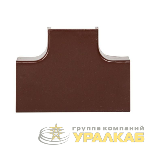 Угол T-образный 16х16 под темн. дерево Plast PROxima (уп.4шт) EKF 