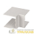 Угол внутренний 40х40 бел. Plast PROxima (уп.4шт) EKF 
