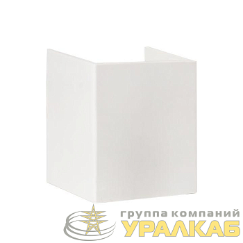 Соединитель 40х40 бел. Plast PROxima (уп.4шт) EKF 