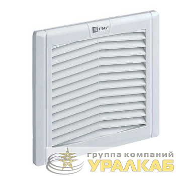 Решетка вентиляционная с фильтром 291x291мм IP54 PROxima EKF 