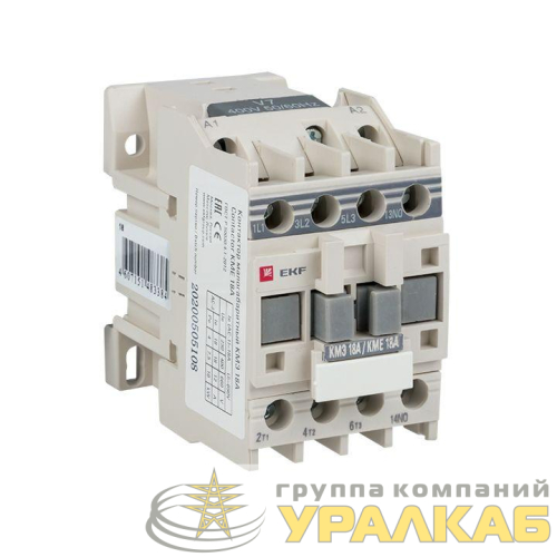 Контактор КМЭ 18А кат. 24В AC 1НЗ PROxima EKF 