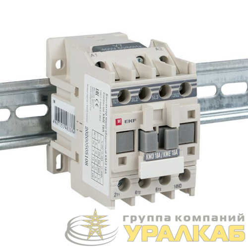 Контактор КМЭ 18А кат. 24В AC 1НЗ PROxima EKF 