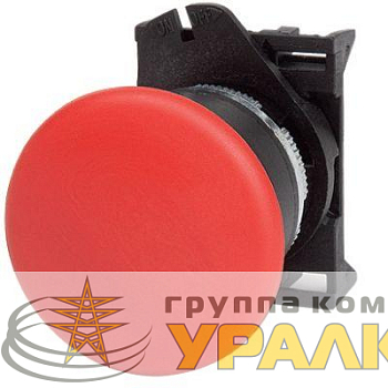Кнопка грибовидная d40мм без фиксации красн. DKC 