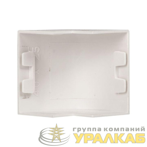 Угол внешний 40х25 бел. Plast PROxima (уп.4шт) EKF 