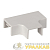 Угол T-образный 15х10 бел. Plast PROxima (уп.4шт) EKF 