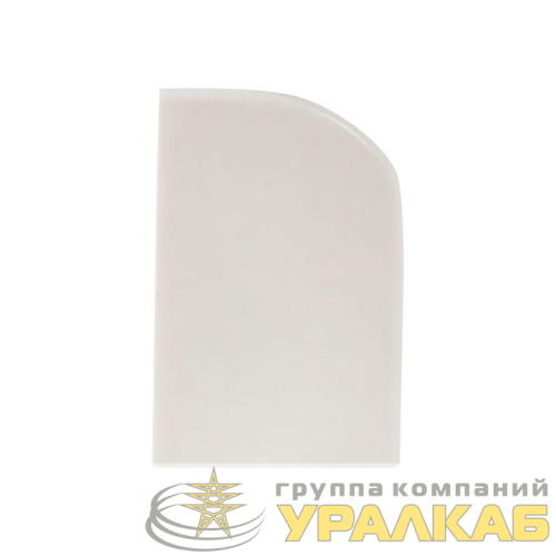 Заглушка 40х25 бел. Plast PROxima (уп.4шт) EKF 