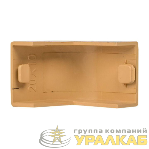 Угол внешний 20х10 под свет. дерево Plast PROxima (уп.4шт) EKF 