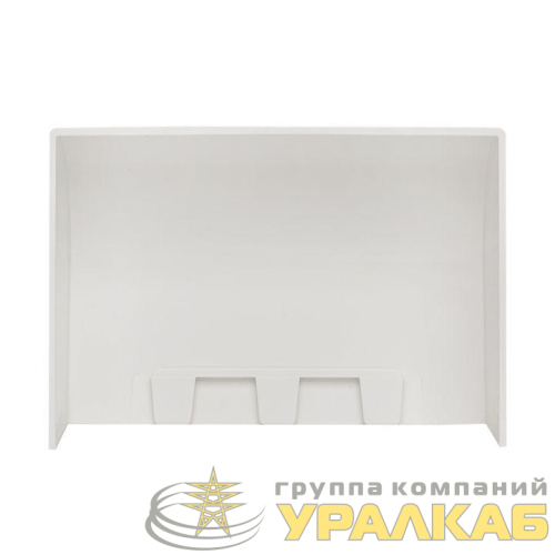 Заглушка 100х40 бел. Plast PROxima (уп.2шт) EKF 