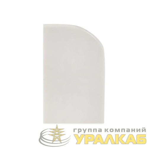 Заглушка 100х40 бел. Plast PROxima (уп.2шт) EKF 