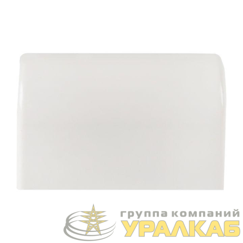 Заглушка 100х40 бел. Plast PROxima (уп.2шт) EKF 