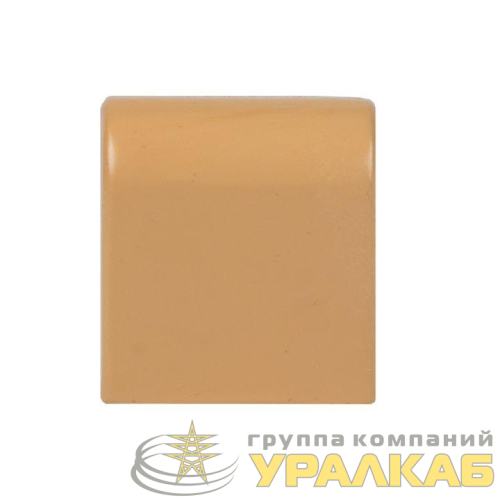 Заглушка 25х16 под свет. дерево Plast PROxima (уп.4шт) EKF 