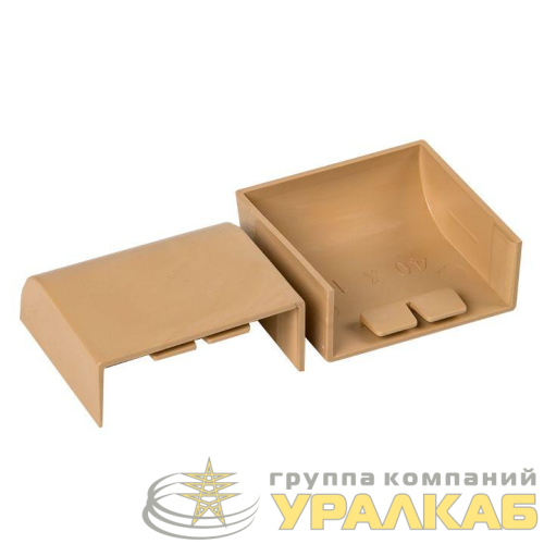 Заглушка 40х16 под свет. дерево Plast PROxima (уп.4шт) EKF 