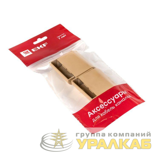 Заглушка 40х16 под свет. дерево Plast PROxima (уп.4шт) EKF 