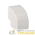 Угол внешний 40х40 бел. Plast PROxima (уп.4шт) EKF 