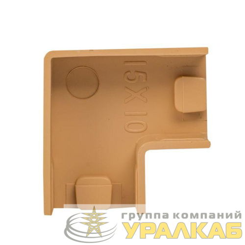 Поворот на 90град. 15х10 под свет. дерево Plast PROxima (уп.4шт) EKF 