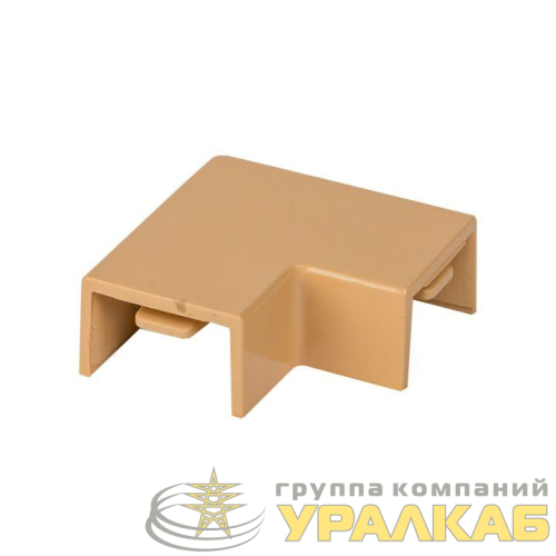 Поворот на 90град. 15х10 под свет. дерево Plast PROxima (уп.4шт) EKF 