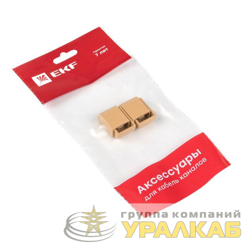 Заглушка 15х10 под свет. дерево Plast PROxima (уп.4шт) EKF 