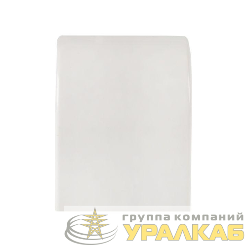 Заглушка 40х40 бел. Plast PROxima (уп.4шт) EKF 
