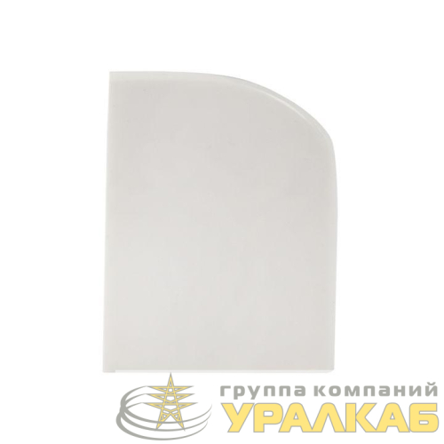 Заглушка 40х40 бел. Plast PROxima (уп.4шт) EKF 