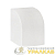 Заглушка 40х40 бел. Plast PROxima (уп.4шт) EKF 