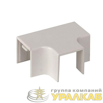 Угол T-образный 16х16 бел. Plast PROxima (уп.4шт) EKF 