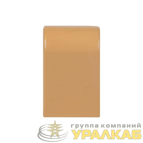 Заглушка 16х16 под свет. дерево Plast PROxima (уп.4шт) EKF 