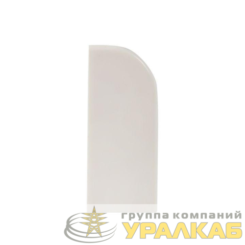 Заглушка 40х16 бел. Plast PROxima (уп.4шт) EKF 