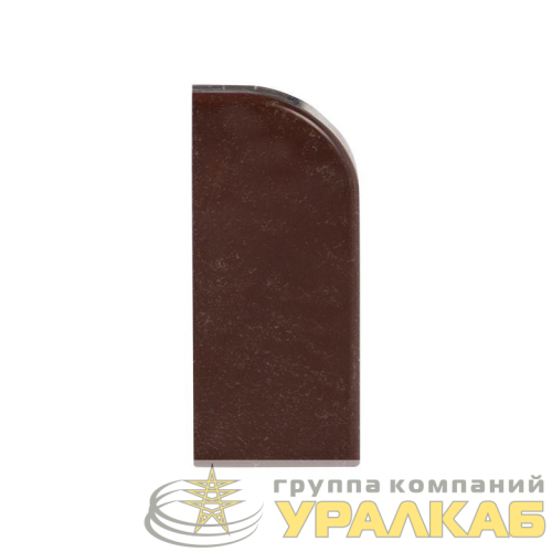 Заглушка 40х16 под темн. дерево Plast PROxima (уп.4шт) EKF 
