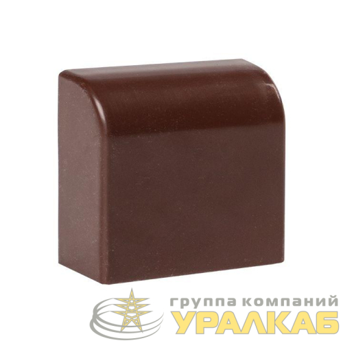 Заглушка 40х16 под темн. дерево Plast PROxima (уп.4шт) EKF 