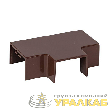 Угол T-образный 25х16 под темн. дерево Plast PROxima (уп.4шт) EKF 